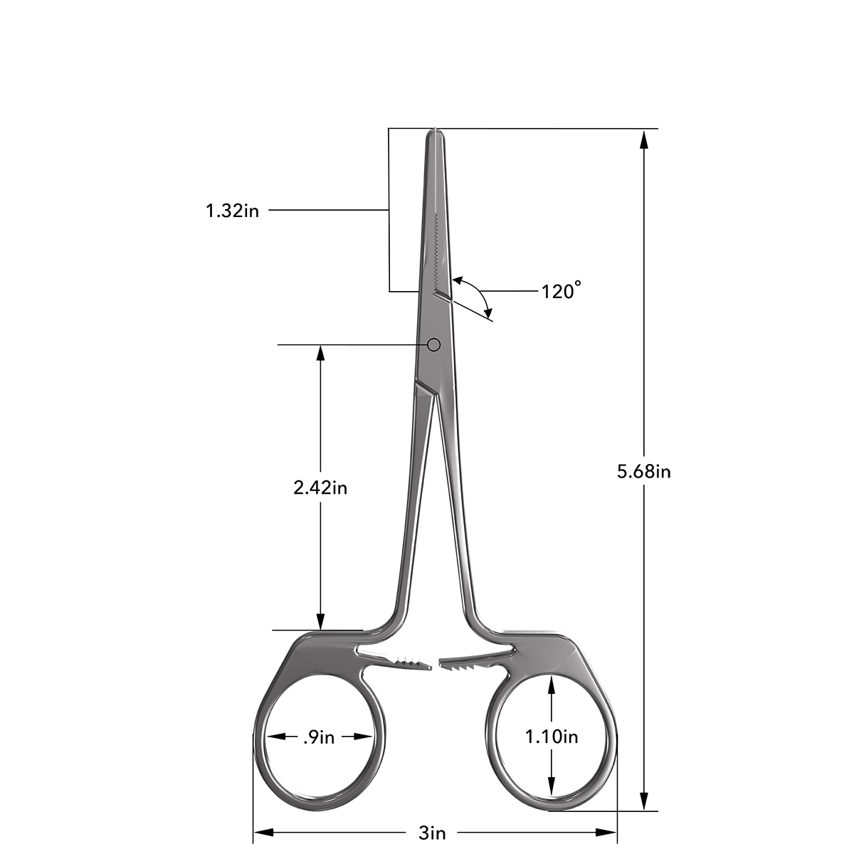 Cutthroat Mini Measurements